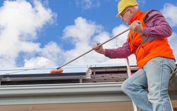 Well Place soft wash roof cleaning